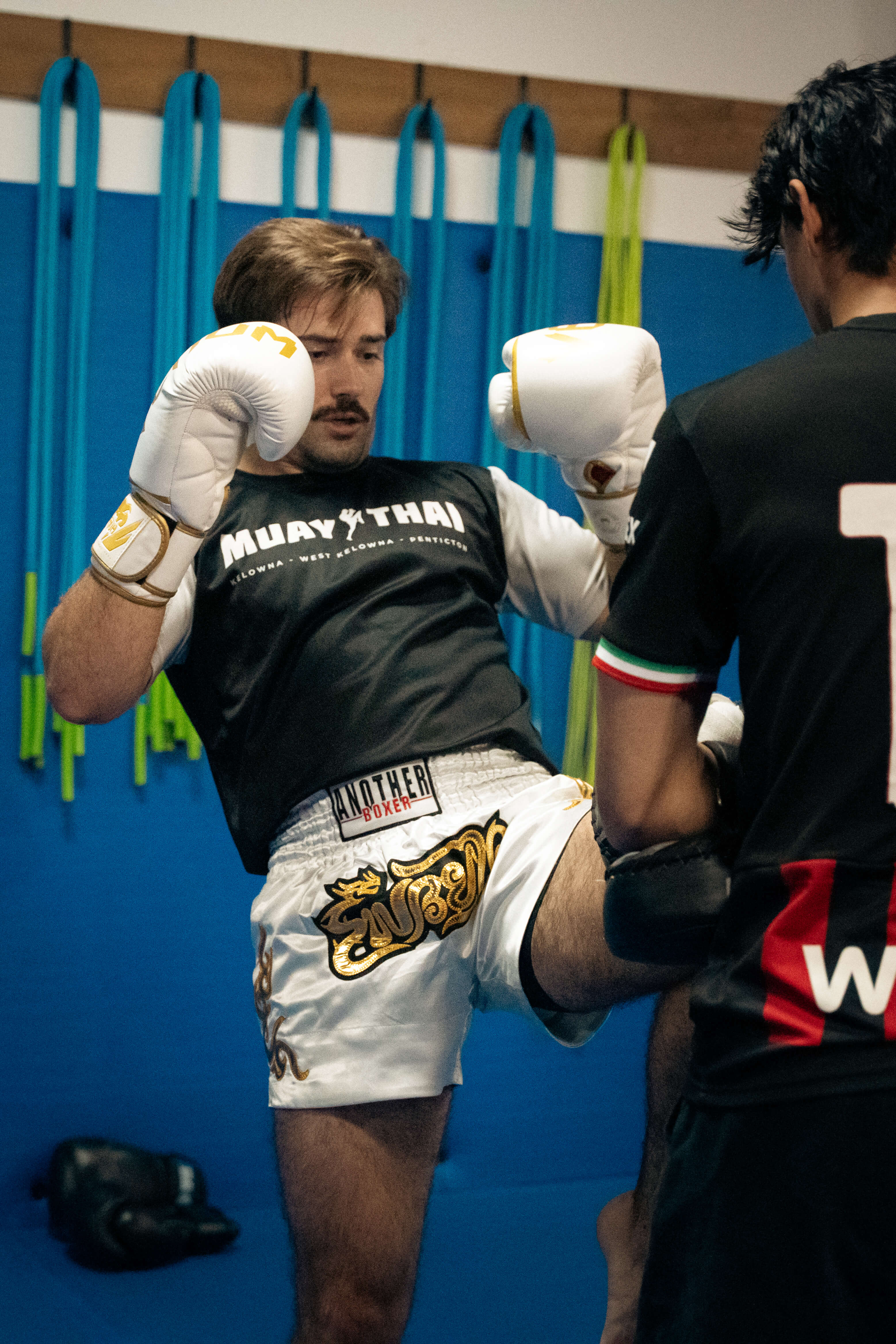 Muay Thai training session at Pacific Top Team Kelowna